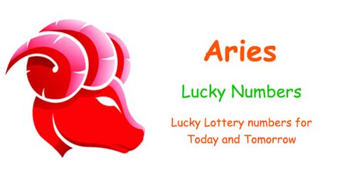 aries lucky lottery numbers today